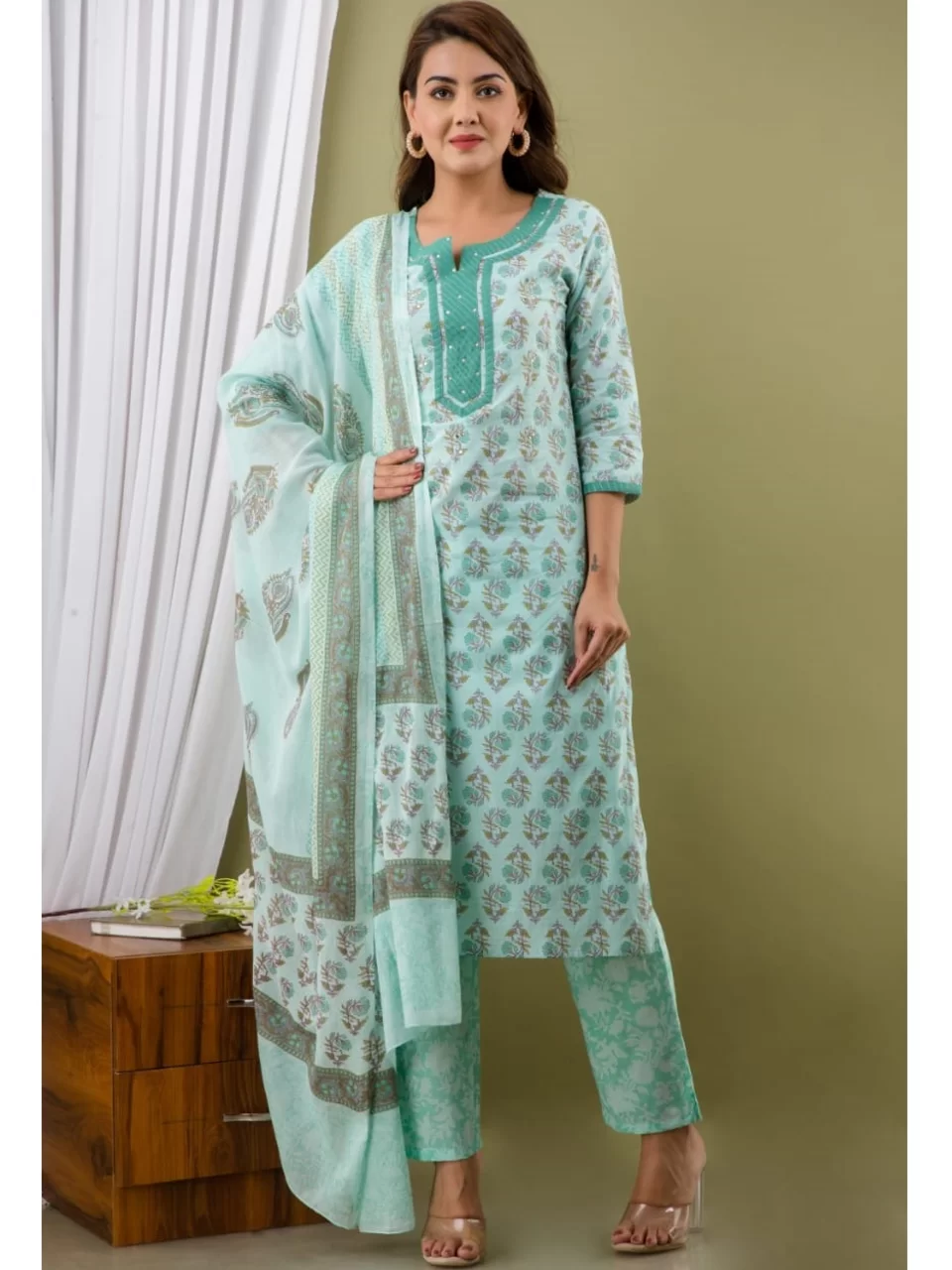 Office Wear Kurta Set With Dupattaa The Morani Fashion