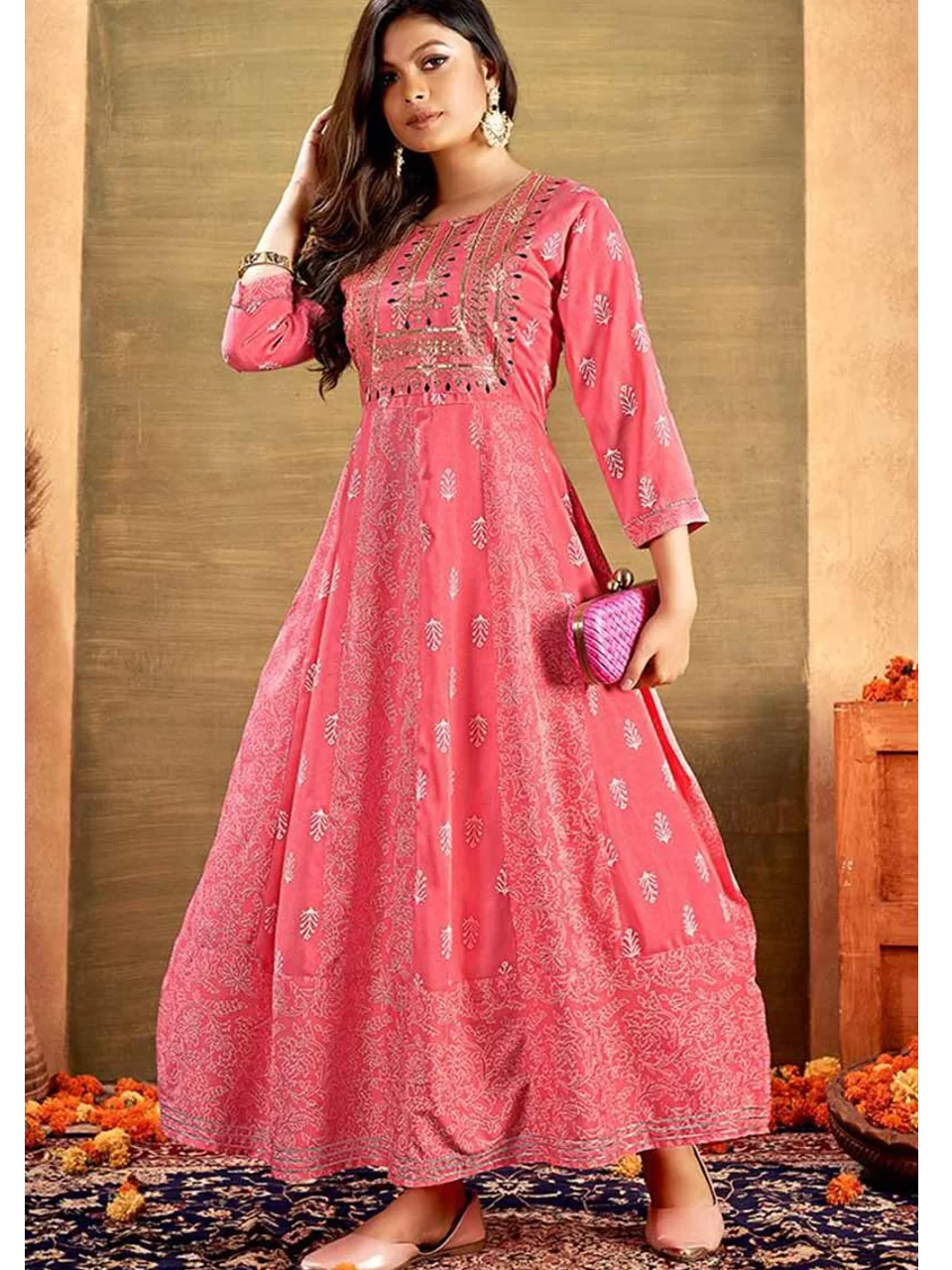 Aggregate 136+ anarkali kurtis for daily wear super hot