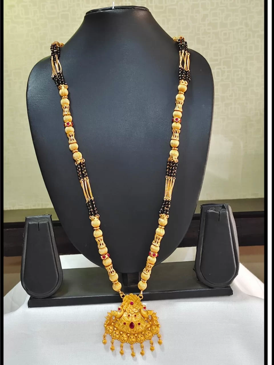 Matte finish mangalsutra online store