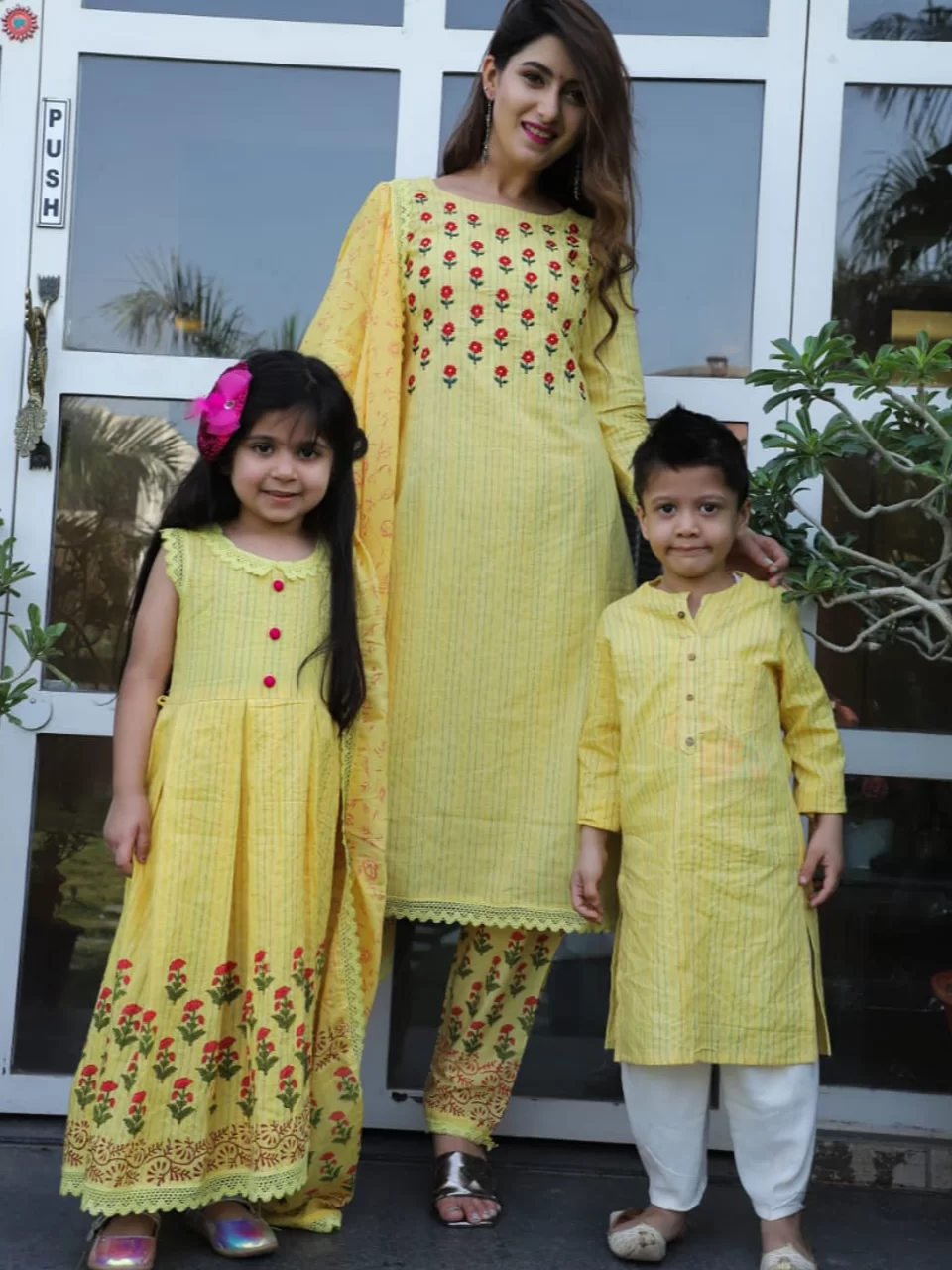 Mother And Kids Suits Combo M Year 4 5 The Morani Fashion