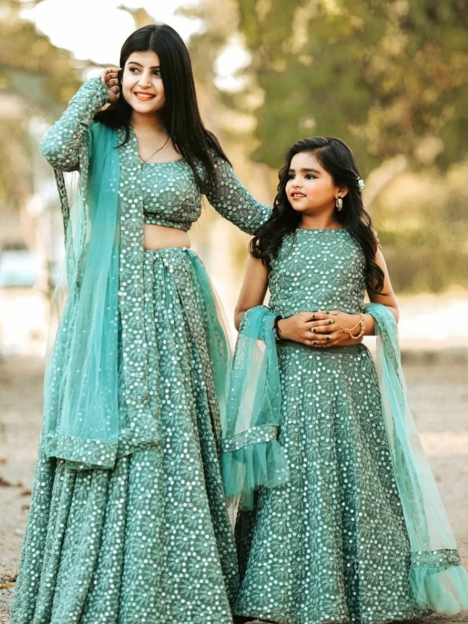 Combo Dress For Mother Father And Daughter